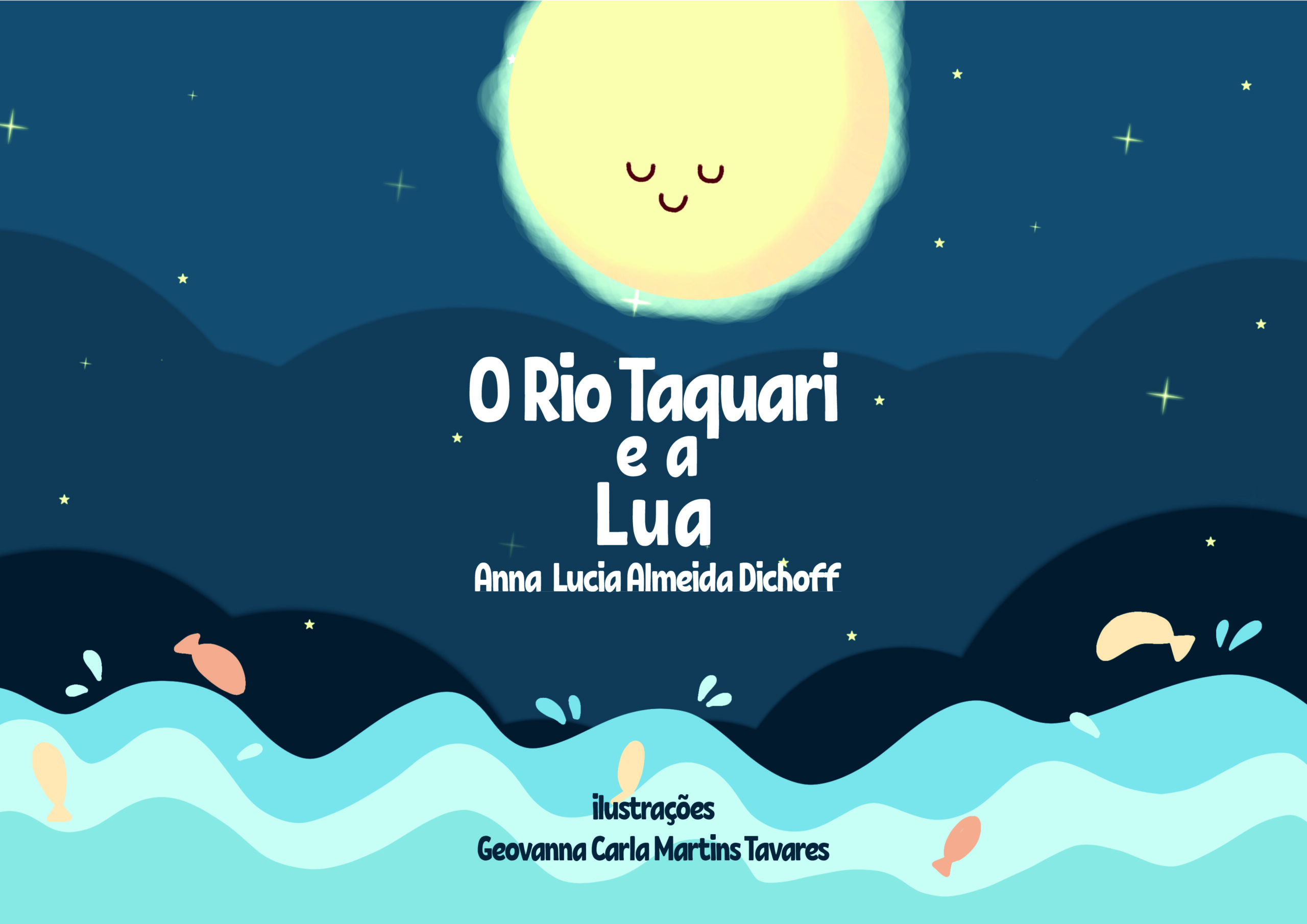 O Rio Taquari e a Lua